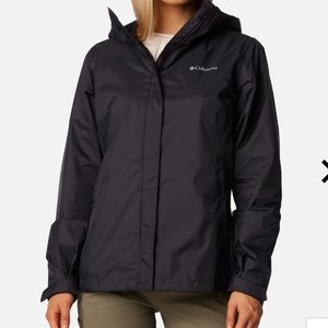 Columbia Women’s Arcadia™ II Rain Jacket, black, size XS